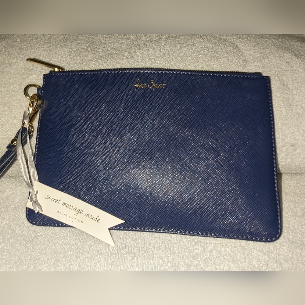 Katie Loxton London Free Spirit vegan leather wristlet.